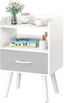 Yoobure Night Stand with Fabric Dra