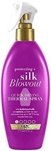 OGX Protecting + Silk Blowout Quick Drying Thermal Spray, 6 Fl Oz (Pack of 1)