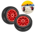 Lixada 2pc 8" / 10" Puncture-Proof Tire Wheel for Kayak Canoe Trolley Cart Replacement Tire (2 pc（10inch）)