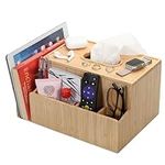 MobileVision Bamboo Tissue Box Hold