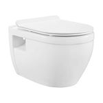 Swiss Madison Well Made Forever Ivy SM-WT450 Wall Hung Toilet, Glossy White