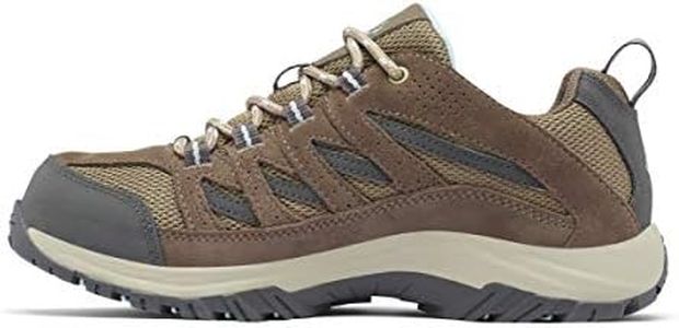 Columbia Women's Crestwood Waterproof Hiking Shoe, Brown, 8
