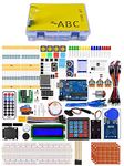 Quad Store Trainee ABC kit compatible with Arduino IDE and Uno R3 with detailed colorful downloadable pdf tutorial