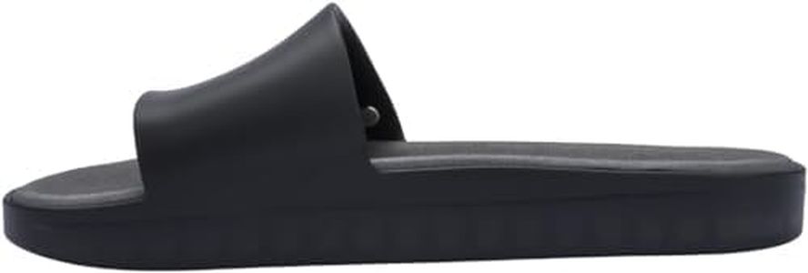 Melissa - Womens Beach Slide Next Gen Sandals, Color Matte Black/Smoke, Size: 11 M US
