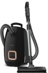Miele Guard L1 AllFloor Bagged Canister Vacuum Cleaner with AirClean Plus Filter, AllTeQ Universal Floorhead, AllFloor Floorbrush and Plus/Minus Foot Controls, Obsidian Black – 41USE038CDN
