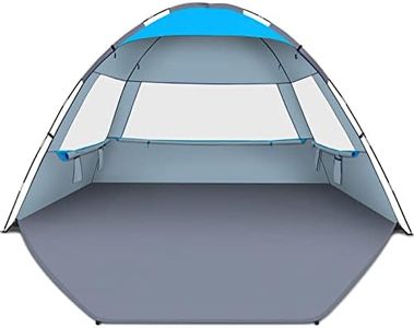 Gorich Beach Shade Tent for 8-10 Person with UPF 50+ UV Protection, Portable Sun Shelter Canopy, Lightweight & Easy Setup Cabana Beach Tent