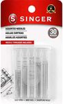 SINGER 07370 Hand Sewing Needles in Compact with Needle Threader, Assorted Sizes, 30-Count,