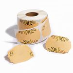 MONEST (250pc/Roll) 3"x2" Label Stickers for Jars and Lids -(Floral)- Pantry Labels | Mason Jar Labels | Sticker Labels | Canning Labels | Spice Labels | Bottle Labels | Mason Jar Labels…