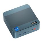 BOSGAME P2 Plus Mini PC Intel i7 12700H(14C/20T, up to 4.7GHz), 32GB DDR5 512GB m.2 NVMe SSD Mini Gaming PC, Supports Triple display, Dual 2.5G LAN, Thunderbolt 4.0, WiFi 6/BT5.2