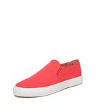Vionic Women's Carefree Groove Slip On Fashion Sneaker- Sustainable Washable Shoes with Orthotic Insole Arch Support, Medium Fit, Women's Sneakers Sizes 5-11, Poppy, 11