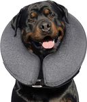 MIDOG Pet Inflatable Collar for After Surgery,Soft Protective Recovery Collar Cone for Dogs and Cats to Prevent Pets from Touching Stitches, Wounds and Rashes (X-Large(Neck:19"-25"))