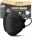 KN95 Face Mask Disposable Adults - 100 Pack 5 Layer Protection Adjustable KN95 Mask Breathable Comfortable Respirator Women Men KN95 Face Mask Individually Wrapped