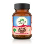 ORGANIC INDIA Sugar Balance - Pack of 60 Veg Capsules