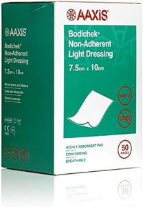 Bodichek Non-Adherent Light Dressings 50 Pieces, 7.5 cm x 10 cm Size