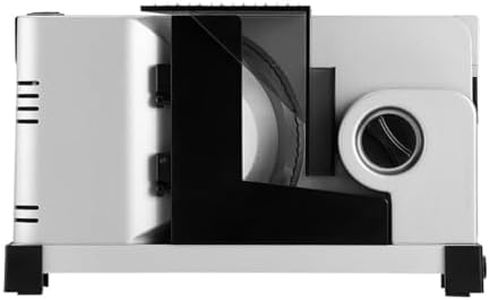 ritter Allesschneider icaro 7, elektrischer Allesschneider mit ECO-Motor, made in Germany, Silbermetallic