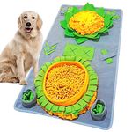 Snuffle Mat for Dogs, 35x19 inch Large Feeding Mat for Slow Feeding, 8 Elements Interactive Sniff Training Mat for Pets, Training and Encouraging Natural Foraging Skills
