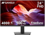 SANSUI Monitor 24 Inch 100Hz PC Mon