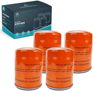USHDHDID Oil Filter Fit for 10-20KW Generators with 760cc 990cc Engines - Compatible with 070185ES (4 pack)