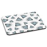 Gift Base Diamond Pattern PC Computer Mouse Mat Pad