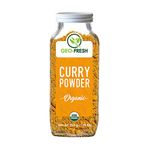 GEO-FRESH Organic Curry Powder - 200g, 100% certified organic, Blend of 15 organic herbs & Spices