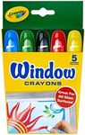 Crayola Window Crayons, 5 Classic C