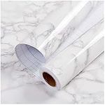Marble Paper Granite Gray/White Rol