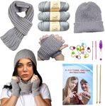 Knitting Kit for Beginners Adults &
