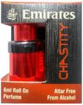 Emirates 6 ML Roll on Premium Attar Perfumes For Men and Women Free From Alcohol (Buy 2 Get 1 Free) (Chastity Man)