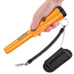 EXTSUD Metal Detector, Metal Pointer IP66 Waterproof Pin pointer Holster Treasure Hunting Unearthing Tool Accessories, 360° Scan Buzzer Vibration for Gold Coin Treasure Hunt Junior Beginner Adult Kids