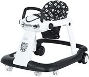 3-in-1 Adjustable Baby Walker Stroller Foldable Play Activity Music Ride On