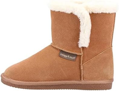 Hush Puppies Women's Ashleigh Slipper, Tan, 8 UK