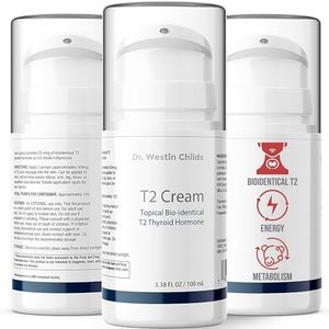 Dr. Westin Childs T2 Cream - T2 Thyroid Support for Women with Bioidentical 3,5 Diiodo-l-thyronine in Lotion Form for Hormone Balance in Hypothyroidism, Hashimoto's, Thyroidectomy & Rai, 60 Servings