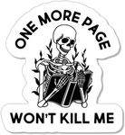 Skeleton Sticker - Booktok - Kindle