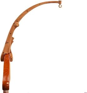 HLEEDUO 17 inches Crib Mobile arm,Baby Mobile arm,Nursery Mobile Holder with Baby Music mobiles,Wooden Mobile Crib Holder