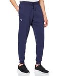 Under Armour Men's UA Rival Cotton Jogger, men's tight tracksuit bottoms with tapered leg, comfortable jogger bottoms for workouts and leisure