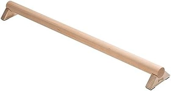 WhiteOak Balance Beam - Poutre d'équilibre en bois - 100 cm - Pour la maison, la gymnastique