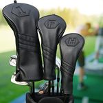 Golf Club Head covers Wood Set 3 PA