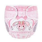 LittleForBig Washable Adjustable Reusable Waterproof Cloth Adult Diaper Wrap Cover One Size - Baby Usagi