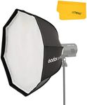 Godox AD-S60S Portable Softbox, 60cm/23.6inch Soft Box with Grid, Godox Mount Softbox for AD400 Pro AD300 Pro Strobe Flash and ML60 ML60Bi ML60II Bi ML30 ML30Bi LED Light