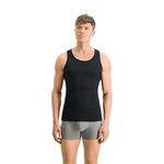 PUMA Men's Vest, Black, M (Pack of 2)