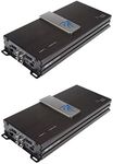 Soundstream Picasso Nano 1000W 4 Channel Class D Car Audio Amplifier (2 Pack)