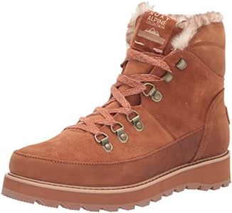 Roxy Women's Sadie Lace-up Boots, Chestnut Brown, 8 US
