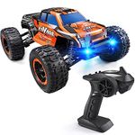 Loolinn | Durable RC Car - Hobby Grade, 1:16 Scale RC Truck Offroad, Adjustable Speed, Ready to Run, Top Speed 19mph, 4WD - Upgradeable Remote Control Cars for Kids Boys and Adults (Gift Idea)