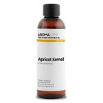 ORGANIC - APRICOT KERNEL Oil - 100mL - 100% Pure, Natural, Cold Pressed and AB Certified - AROMA LABS (French Brand)