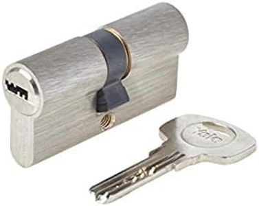 Yale 30X30 DB NI Removable Lock Cylinder 30 x 30 mm, 6 Pins – External, Interior, Entrance Door – YC1000+ – 4 Reversible Keys, Nickel-Plated