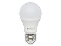 SYLVANIA GLS Frosted LED Light Bulb, E27, 8.5W, 806 Lumens, Warm White 2700K - 4 Pack