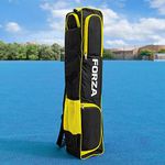 FORZA Hockey Stick Bags - Easily transport sticks & kits (Deluxe Bag (4X Sticks), Black)