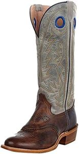 Tony Lama Boot Company Mens Stout Henley 15 Buckaroo Cowboy Boots, Brown, 10.5 Wide