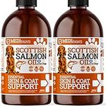 MediPaws Scottish Salmon Oil For Dogs, Cats, Horse, Ferret & Pet - Pure Omega 3, 6 & 9 Fish Oil Food Treats Dog Supplement for Natural Coat, Immune Support, Itchy Skin, Joint & Brain Health