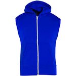 A2Z 4 Kids Hooded Gilet Jacket Fabric - Gilet Royal 5-6